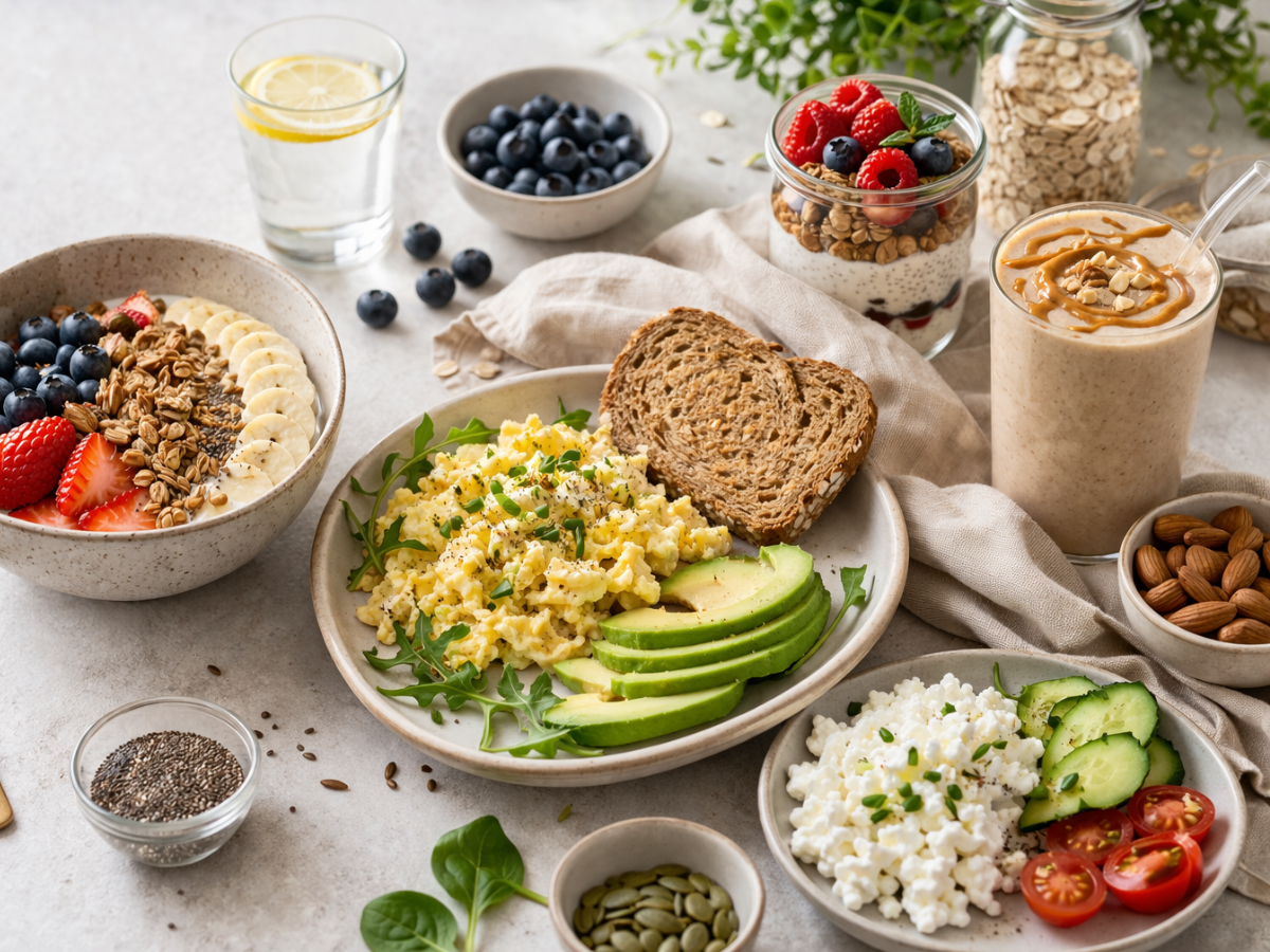 10 High Protein Frühstücksrezepte