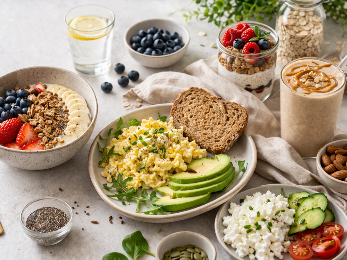 10 High Protein Frühstücksrezepte