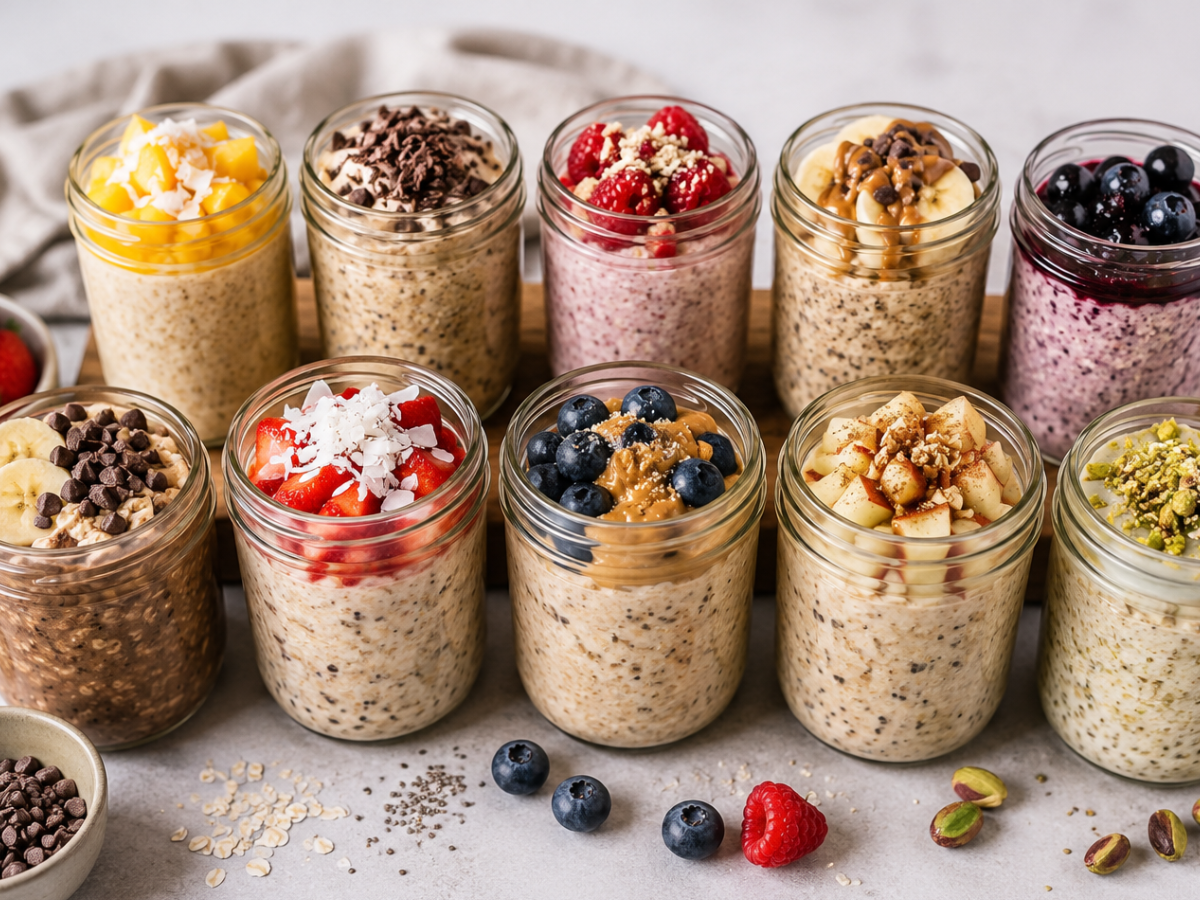 High Protein Overnight Oats